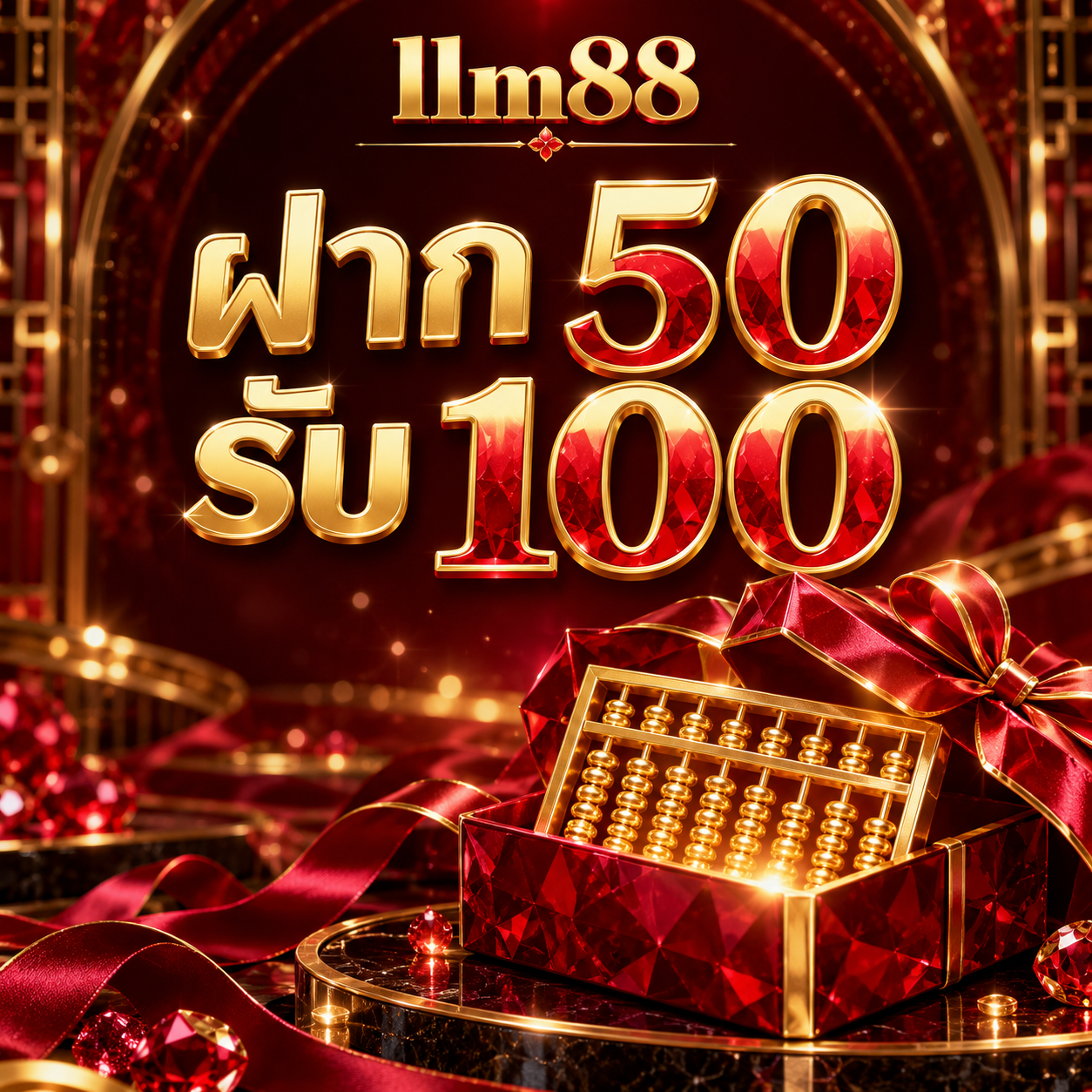 โปรโมชั่น llm88 ฝาก 50 รับ 100
